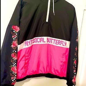 “Antisocial Butterfly” Windbreaker